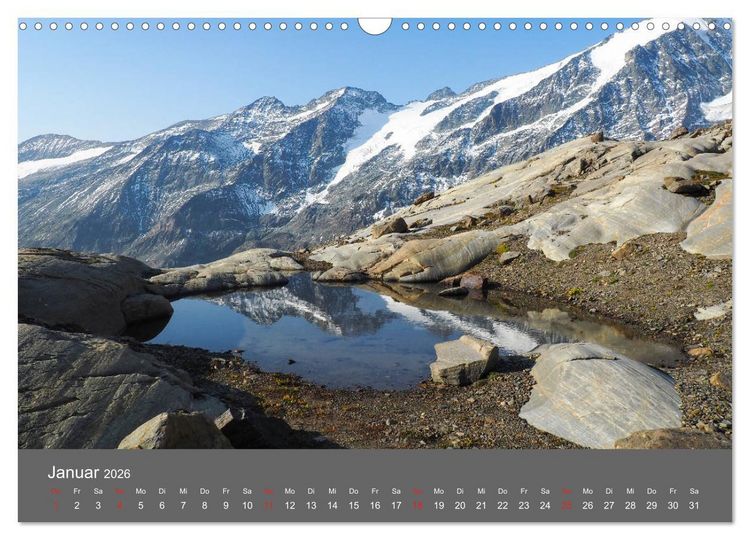 Produktbild: Bergseen der Alpen (Wandkalender 2026 DIN A3 quer), CALVENDO Monatskalender