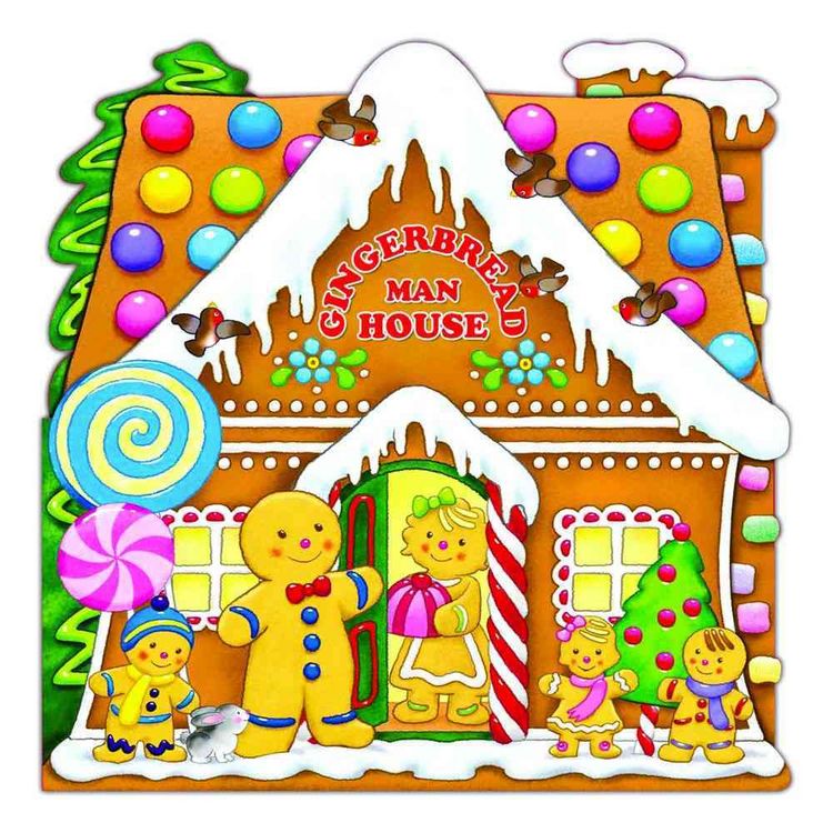 Produktbild: Gingerbread Man House-Board