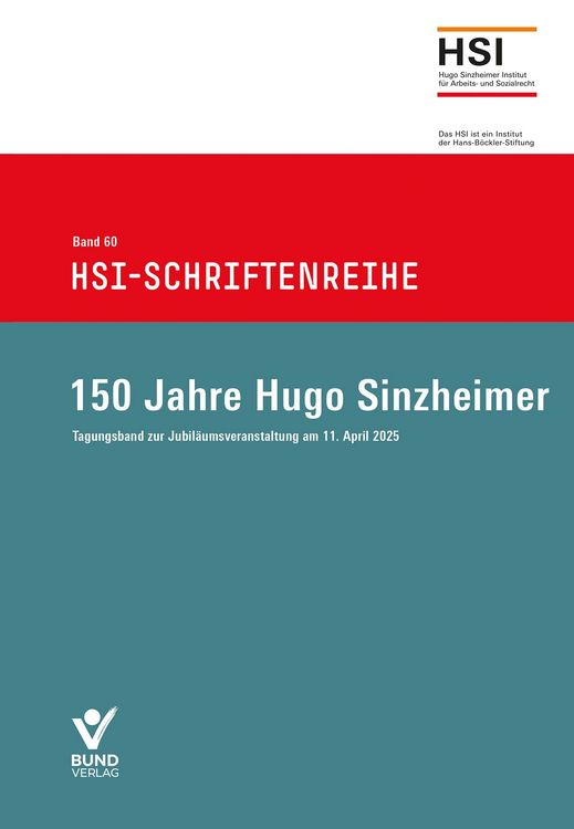 Produktbild: 150 Jahre Hugo Sinzheimer