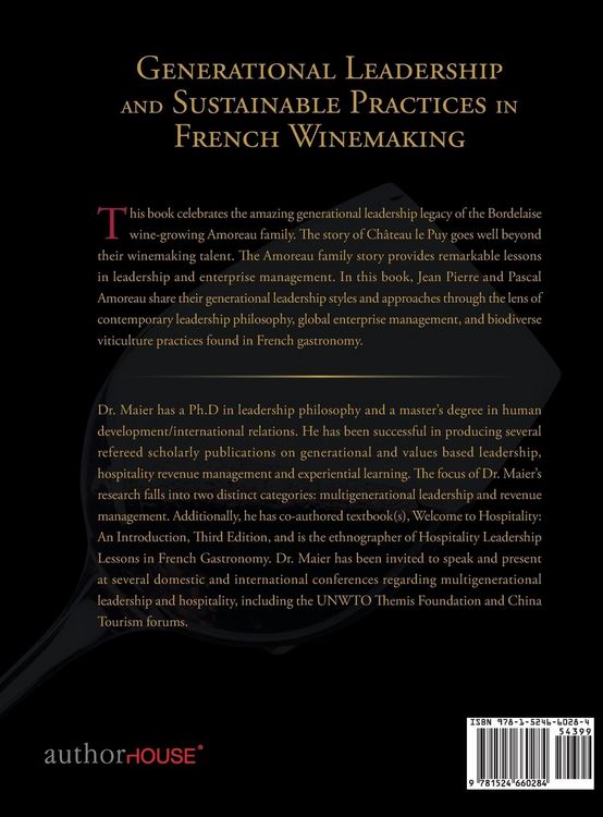 Produktbild: Generational Leadership and Sustainable Practices in French Winemaking