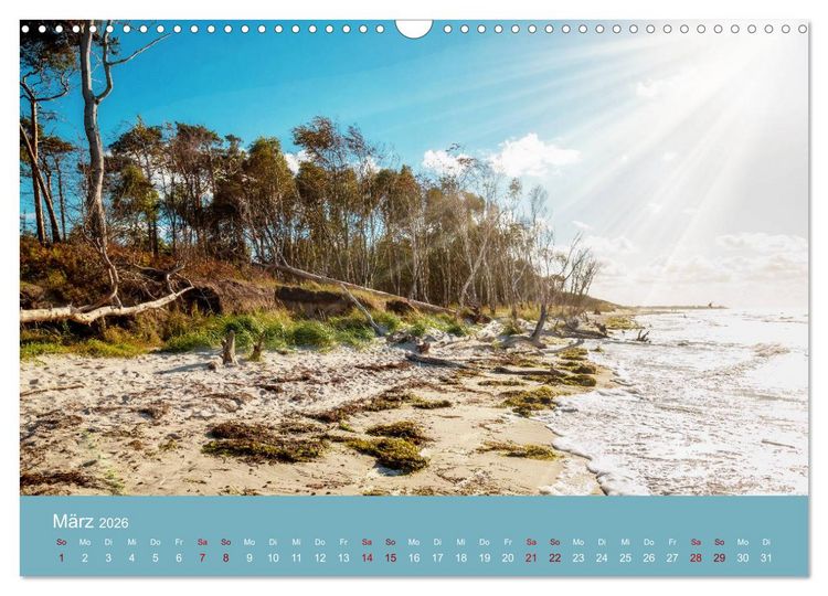 Produktbild: Sommerlichter - Stimmungsvolle Landschaftsbilder (Wandkalender 2026 DIN A3 quer), CALVENDO Monatskalender