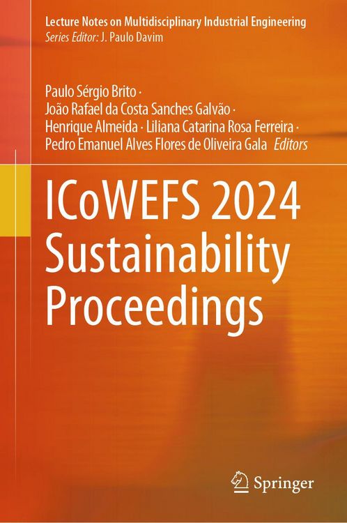 Produktbild: ICoWEFS 2024 Sustainability Proceedings