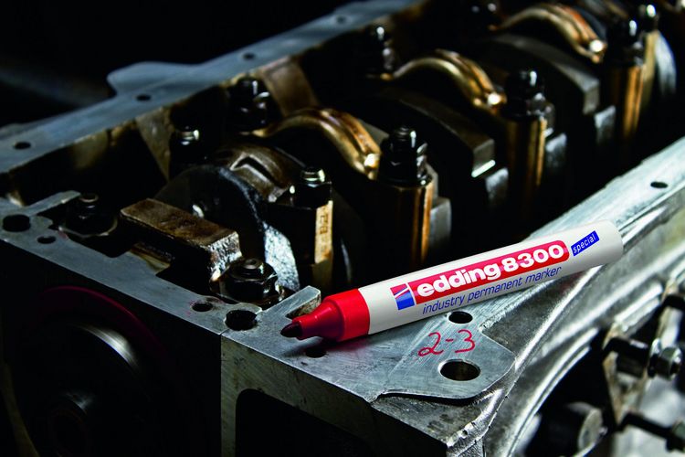 Produktbild: EDDING&reg; Permanent Marker 8300 Industry, blau