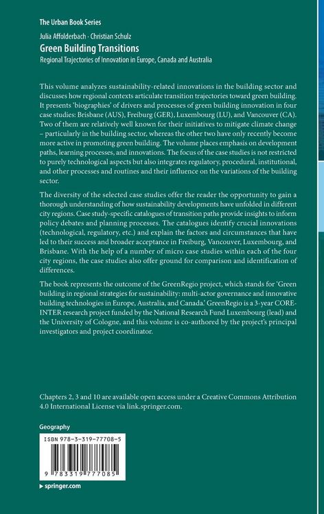 Produktbild: Green Building Transitions