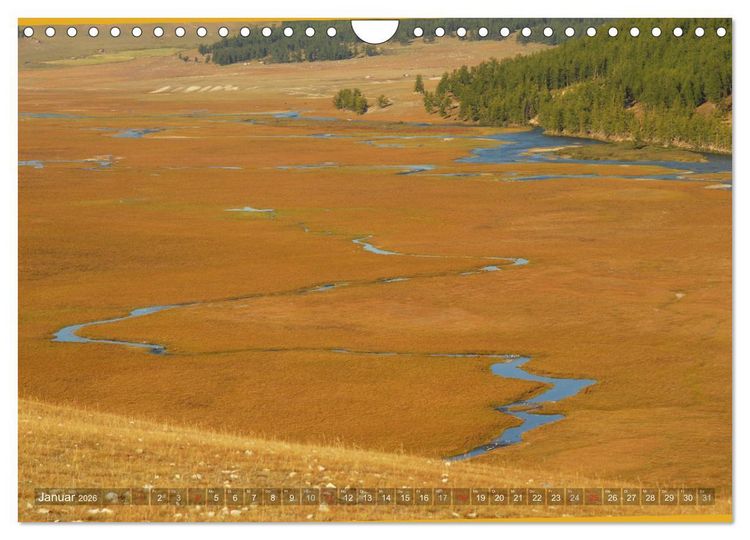Produktbild: Mongolei - weites Land (Wandkalender 2026 DIN A4 quer), CALVENDO Monatskalender
