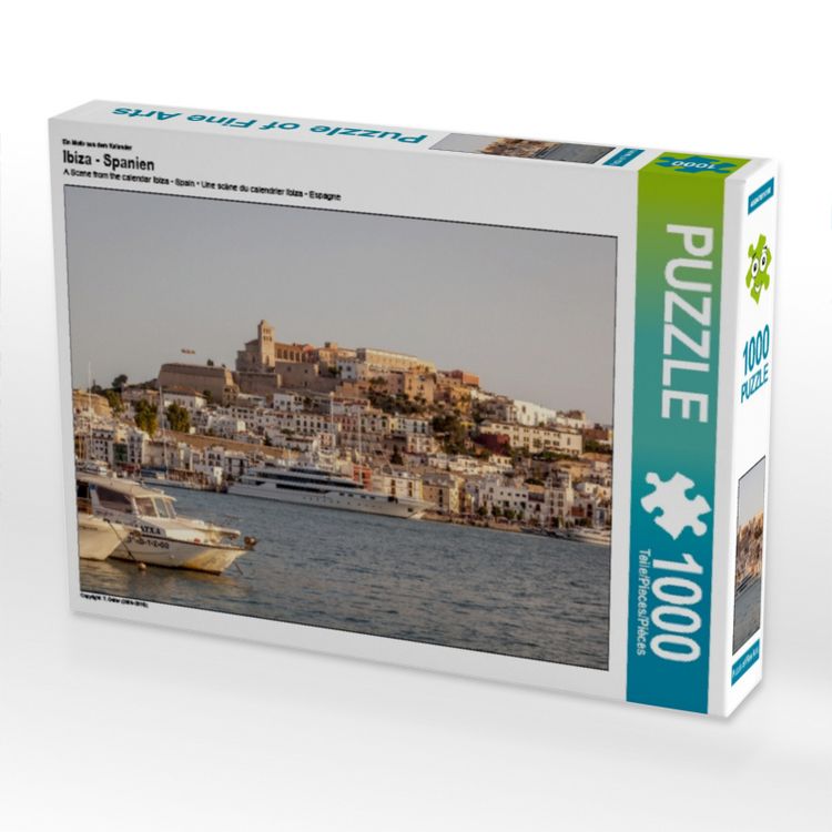 Produktbild: CALVENDO Puzzle Ein Motiv aus dem Kalender Ibiza - Spanien | 1000 Teile Lege-Gr&ouml;&szlig;e 64 &times; 48 cm Foto-Puzzle f&uuml;r gl&uuml;ckliche Stunden