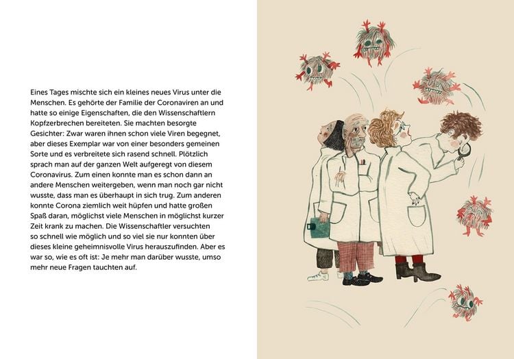Produktbild: Das kleine Virus Corona: Wie die Kinder geholfen haben es zu besiegen.