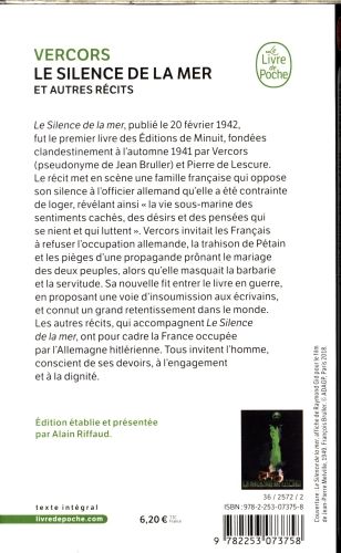 Produktbild: Le Silence de la mer