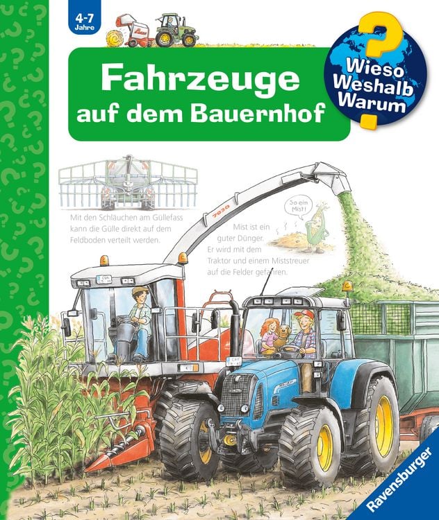Produktbild: Wieso? Weshalb? Warum? Kernreihe (4-7 J.), Band 57 - Fahrzeuge auf dem Bauernhof