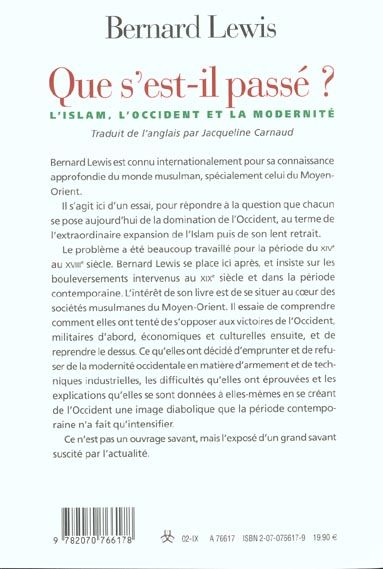 Produktbild: Que s'est-il pass&eacute; ?