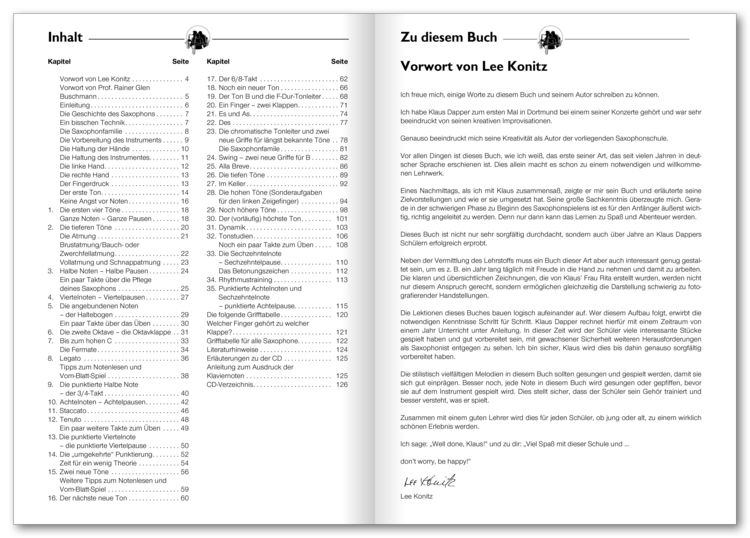 Produktbild: Das Saxophonbuch Eb und Bb