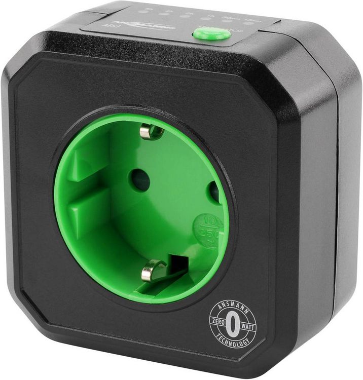 Produktbild: Ansmann 5024063 Steckdosen-Timer digital Tagesprogramm 2500W IP20