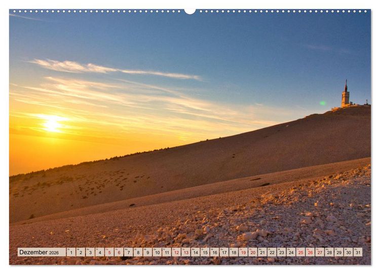Produktbild: Magisches Land des Ventoux (Wandkalender 2026 DIN A2 quer), CALVENDO Monatskalender