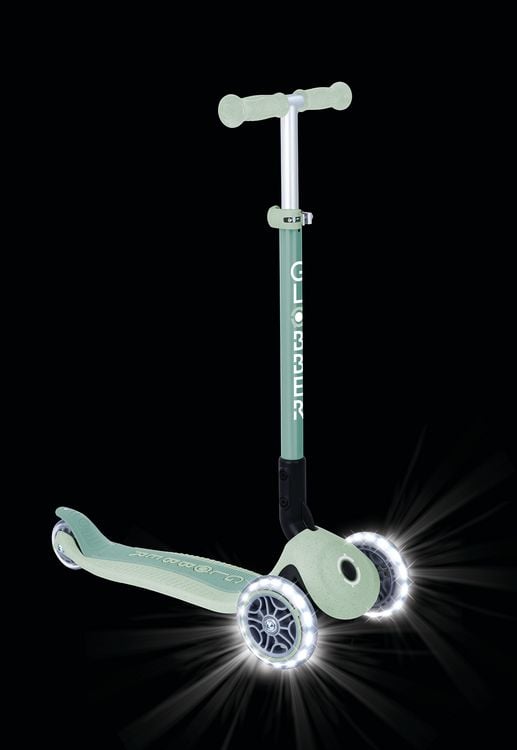 Produktbild: GLOBBER PRIMO FOLDABLE LIGHTS ECO pistaz