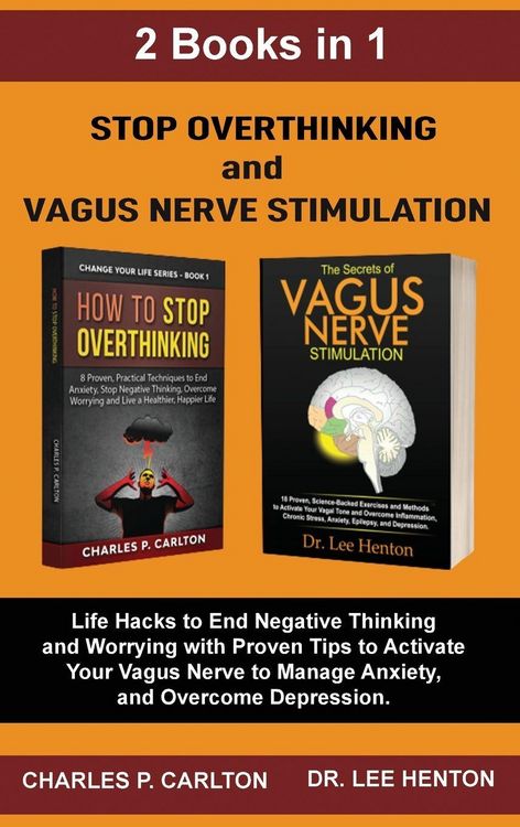 Produktbild: Stop Overthinking and Vagus Nerve Stimulation (2 Books in 1)