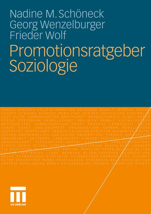 Produktbild: Promotionsratgeber Soziologie