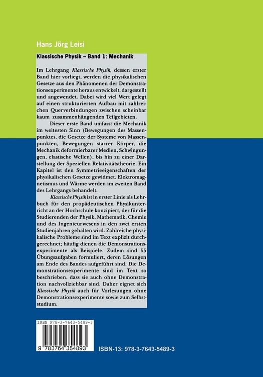 Produktbild: Klassische Physik