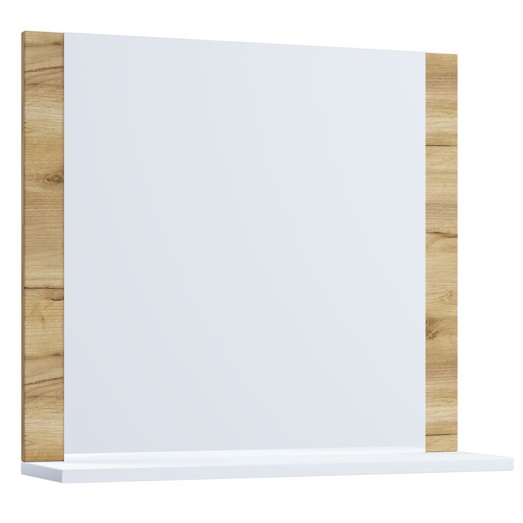 Produktbild: Badspiegel Wandspiegel Bad Ablage Lendas 55x60 cm