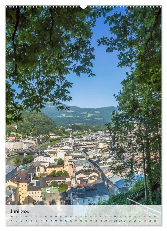 Produktbild: SALZBURG Grandiose Ausblicke (hochwertiger Premium Wandkalender 2026 DIN A2 hoch), Kunstdruck in Hochglanz
