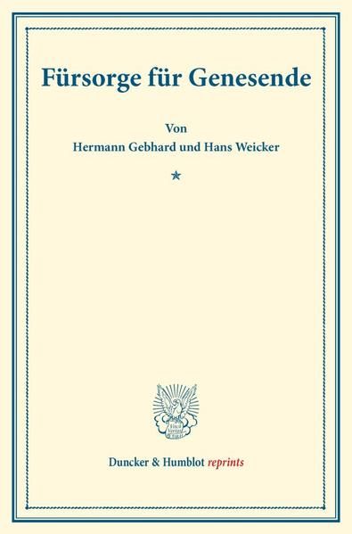 Produktbild: F&uuml;rsorge f&uuml;r Genesende.
