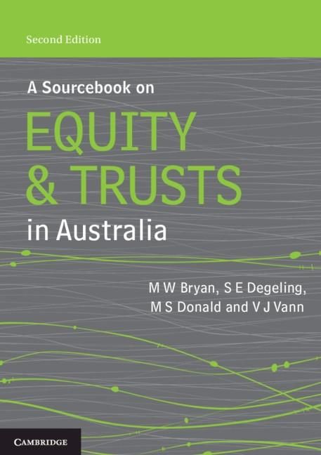 Produktbild: Sourcebook on Equity and Trusts in Australia