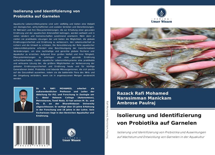 Produktbild: Isolierung und Identifizierung von Probiotika auf Garnelen