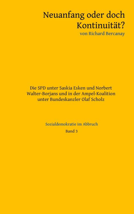 Produktbild: Neuanfang oder doch Kontinuit&auml;t?