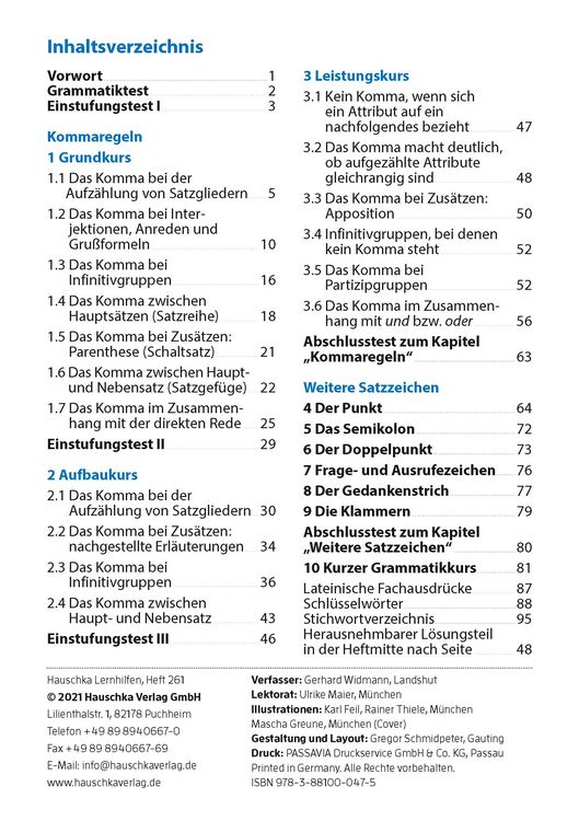 Produktbild: Zeichensetzung ab 6. Klasse und f&uuml;r Erwachsene