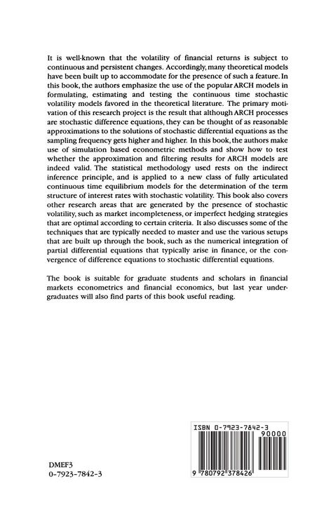 Produktbild: Stochastic Volatility in Financial Markets
