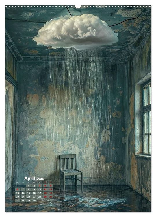 Produktbild: Surrealismus (Wandkalender 2026 DIN A2 hoch), CALVENDO Monatskalender