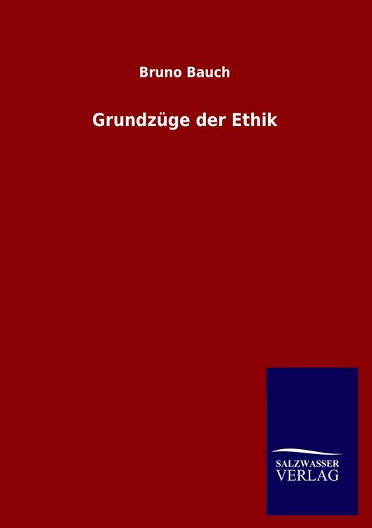 Produktbild: Grundz&uuml;ge der Ethik