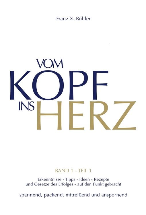 Produktbild: Vom Kopf ins Herz
