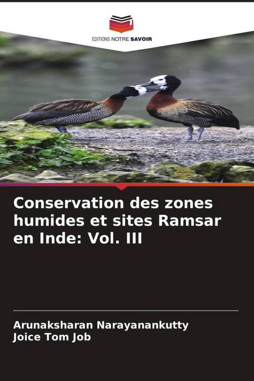 Produktbild: Conservation des zones humides et sites Ramsar en Inde: Vol. III