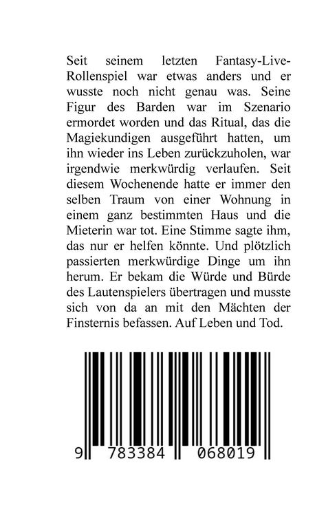 Produktbild: Rogolf der Barde, Live-Rollenspiel, Zwerge, Magier, Rituale, Laute, Dolche, Kurzschwert, R&auml;ucherwerk, R&uuml;gen, Verrat, Macht der Finsternis, D&auml;monen