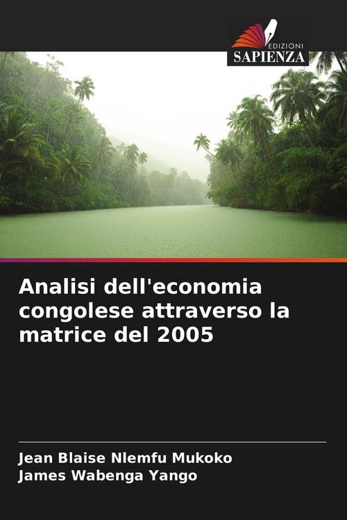 Produktbild: Analisi dell'economia congolese attraverso la matrice del 2005