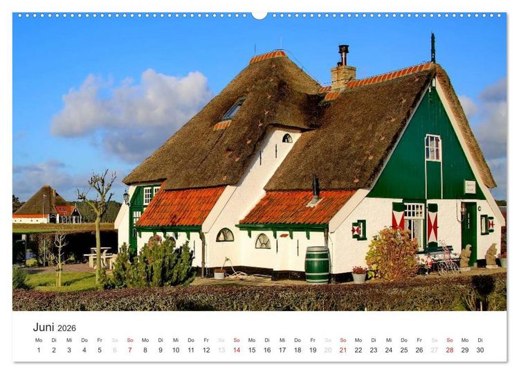 Produktbild: Texel &ndash; Eine Insel die verzaubert (Wandkalender 2026 DIN A2 quer), CALVENDO Monatskalender