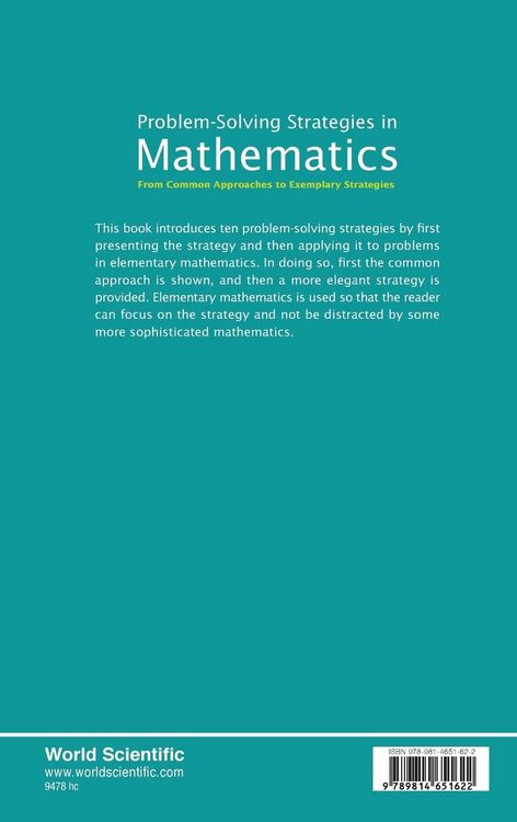 Produktbild: Problem-Solving Strategies in Mathematics
