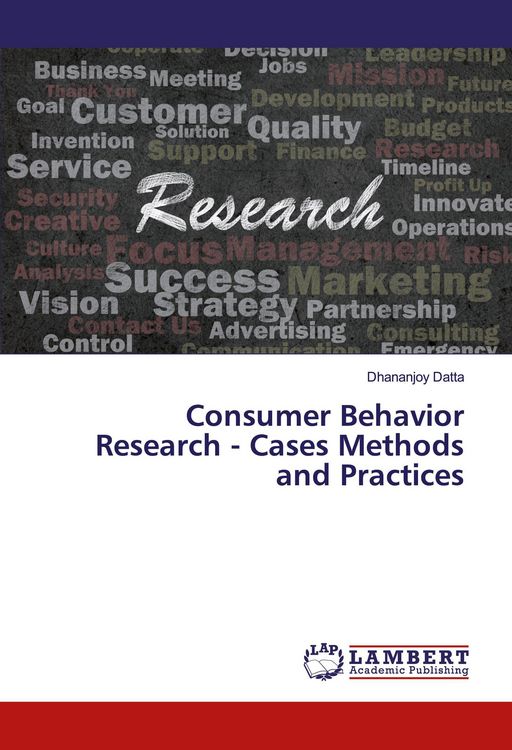Produktbild: Consumer Behavior Research - Cases Methods and Practices