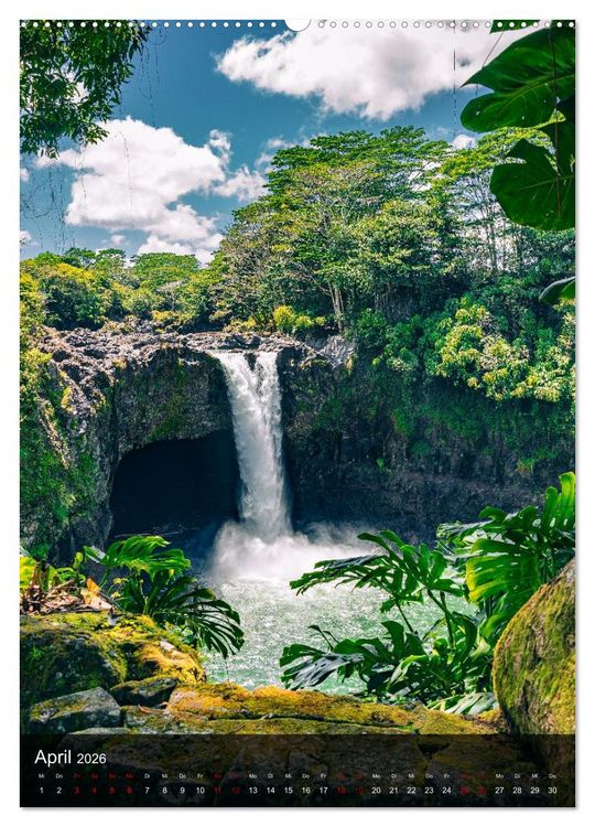 Produktbild: Faszination Wasserf&auml;lle (hochwertiger Premium Wandkalender 2026 DIN A2 hoch), Kunstdruck in Hochglanz