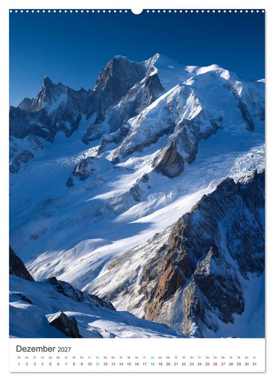 Produktbild: Berge im Wandel (hochwertiger Premium Wandkalender 2027 DIN A2 hoch), Kunstdruck in Hochglanz