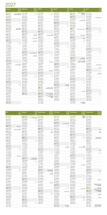 Produktbild: Naturwunder Deutschland Kalender 2027 - 30x30 - Art12