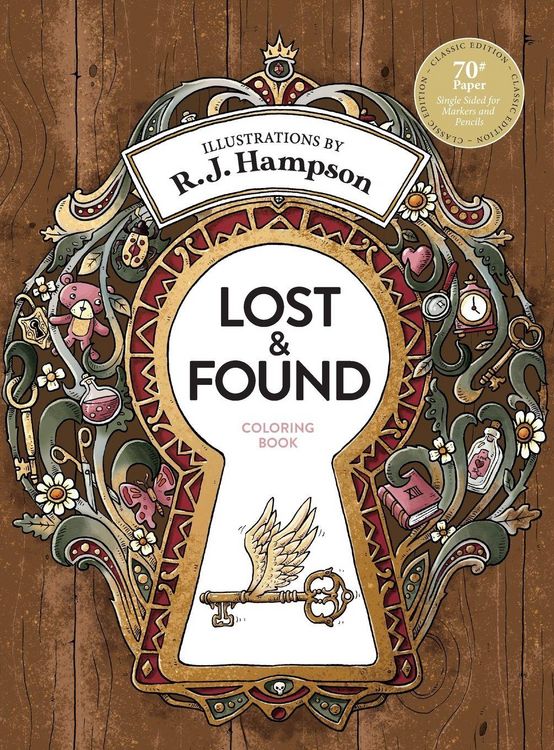 Produktbild: Lost & Found Coloring Book