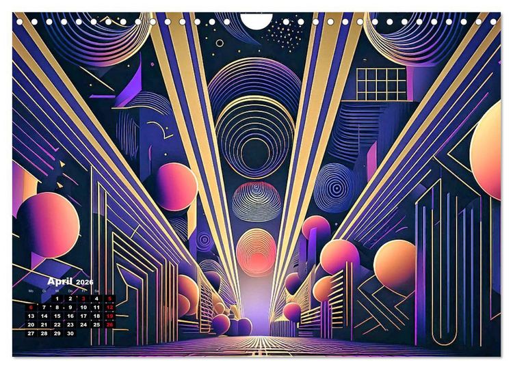 Produktbild: Objektharmonien (Wandkalender 2026 DIN A4 quer), CALVENDO Monatskalender