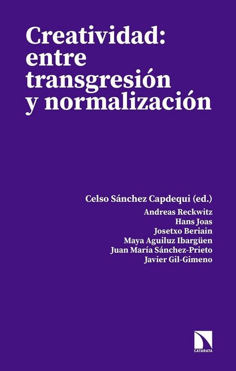 Produktbild: Creatividad : entre transgresi&oacute;n y normalizaci&oacute;n