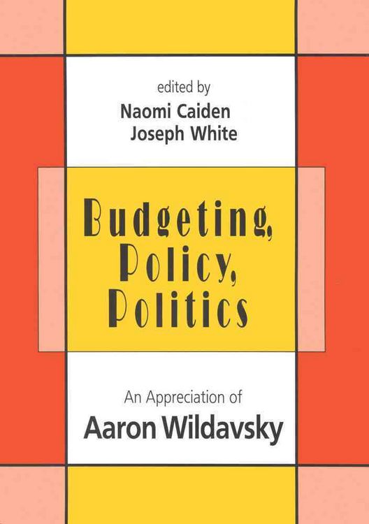 Produktbild: Caiden, N: Budgeting, Policy, Politics