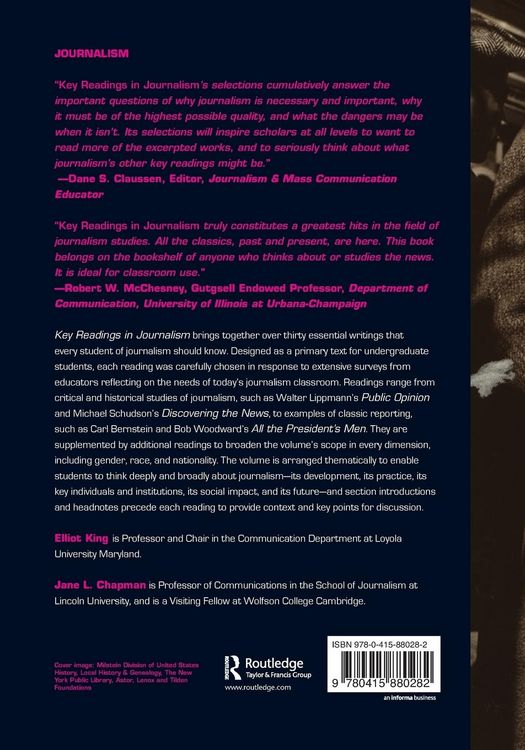 Produktbild: Key Readings in Journalism