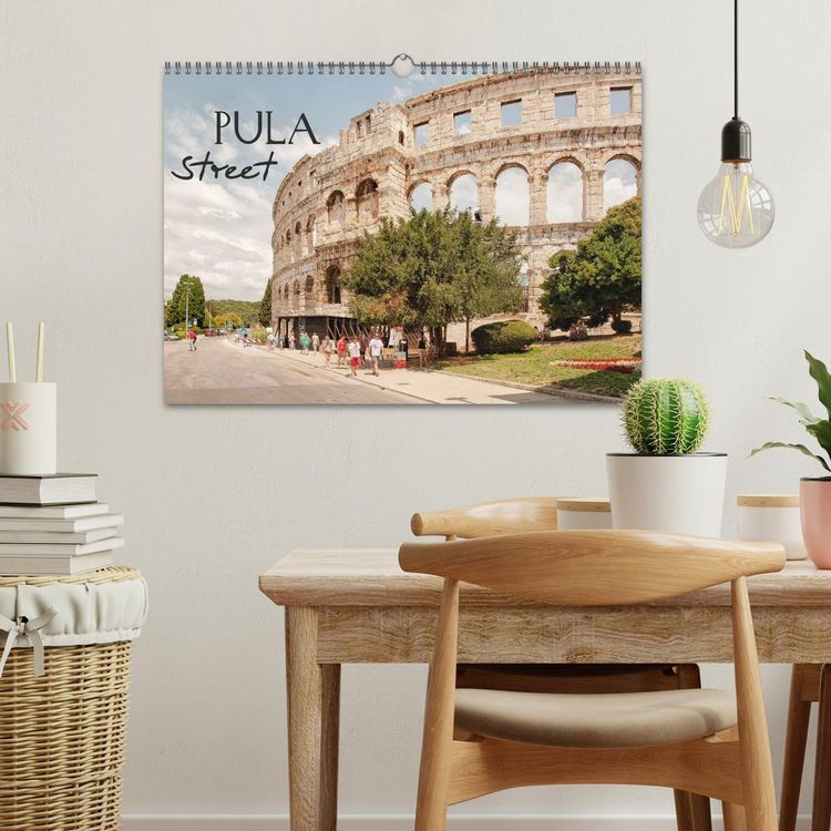 Produktbild: Pula Street (Wandkalender 2026 DIN A3 quer), CALVENDO Monatskalender