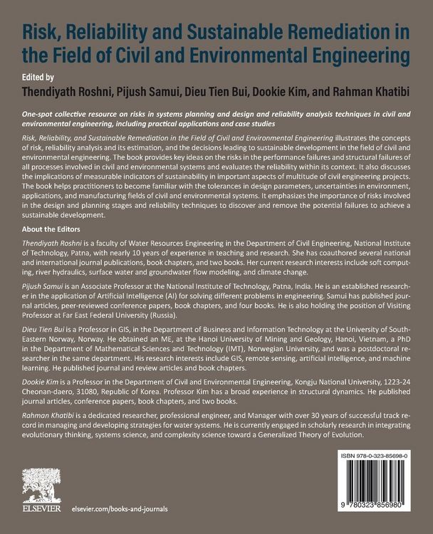 Produktbild: Risk, Reliability and Sustainable Remediation in the Field of Civil and Environmental Engineering