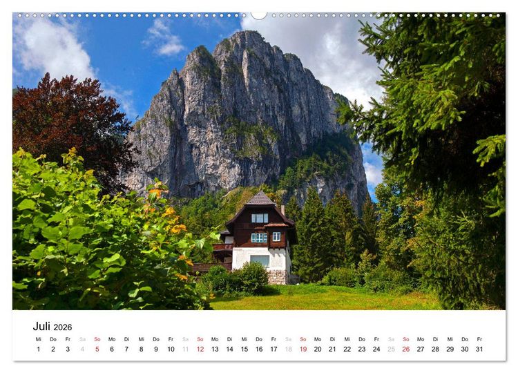 Produktbild: Zauberhaftes Mondseeland (hochwertiger Premium Wandkalender 2026 DIN A2 quer), Kunstdruck in Hochglanz
