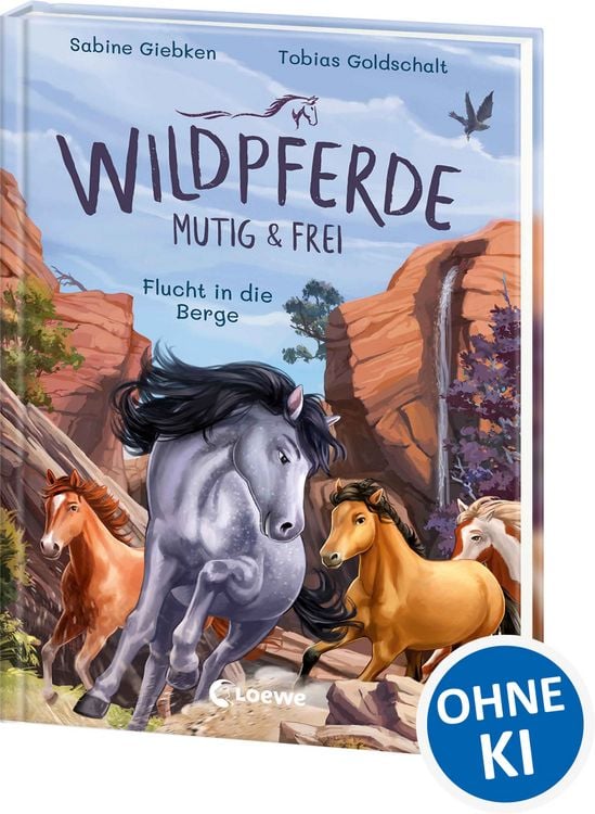 Produktbild: Wildpferde - mutig und frei (Band 3) - Flucht in die Berge